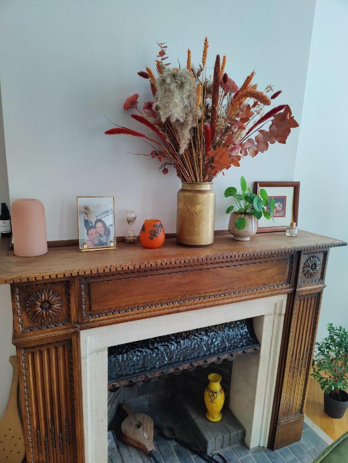 Traditional Chic, High Ceilings' Apt Aircos And Garage アントウェルペン エクステリア 写真